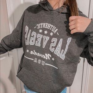 authentic las vegas hoodie sz medium